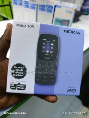 New Nokia 105 Black