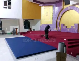 Luxurious View Wall to Wall Flooring Altar Carpets