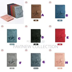 Leather Travel Passport Holder/ Passport Cover