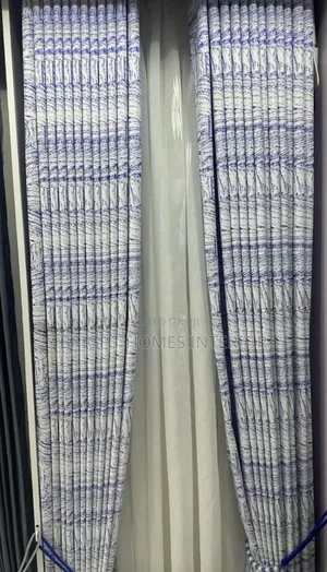 Blueish Blended Curtain Curtains