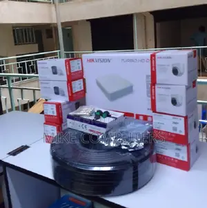 4ch Four Cameras Bullet/Dome 2mp Hd 1080p Hikvision Cameras