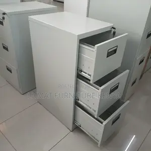 3 Drawer Metallic Office Cabinet
