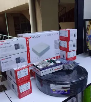 Quality Complete 4 Channel Hikvision Kit +500gb