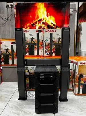 Nobel Tallboy Speaker-Bt Hometheatre-55000w Pmpo- Nb 2040