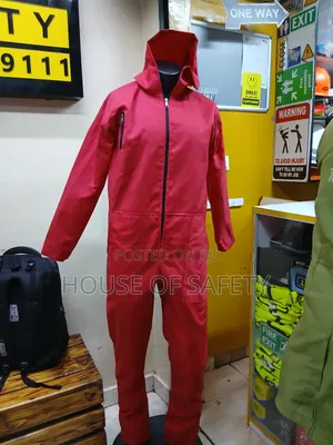 Red Money Heists Coveralls