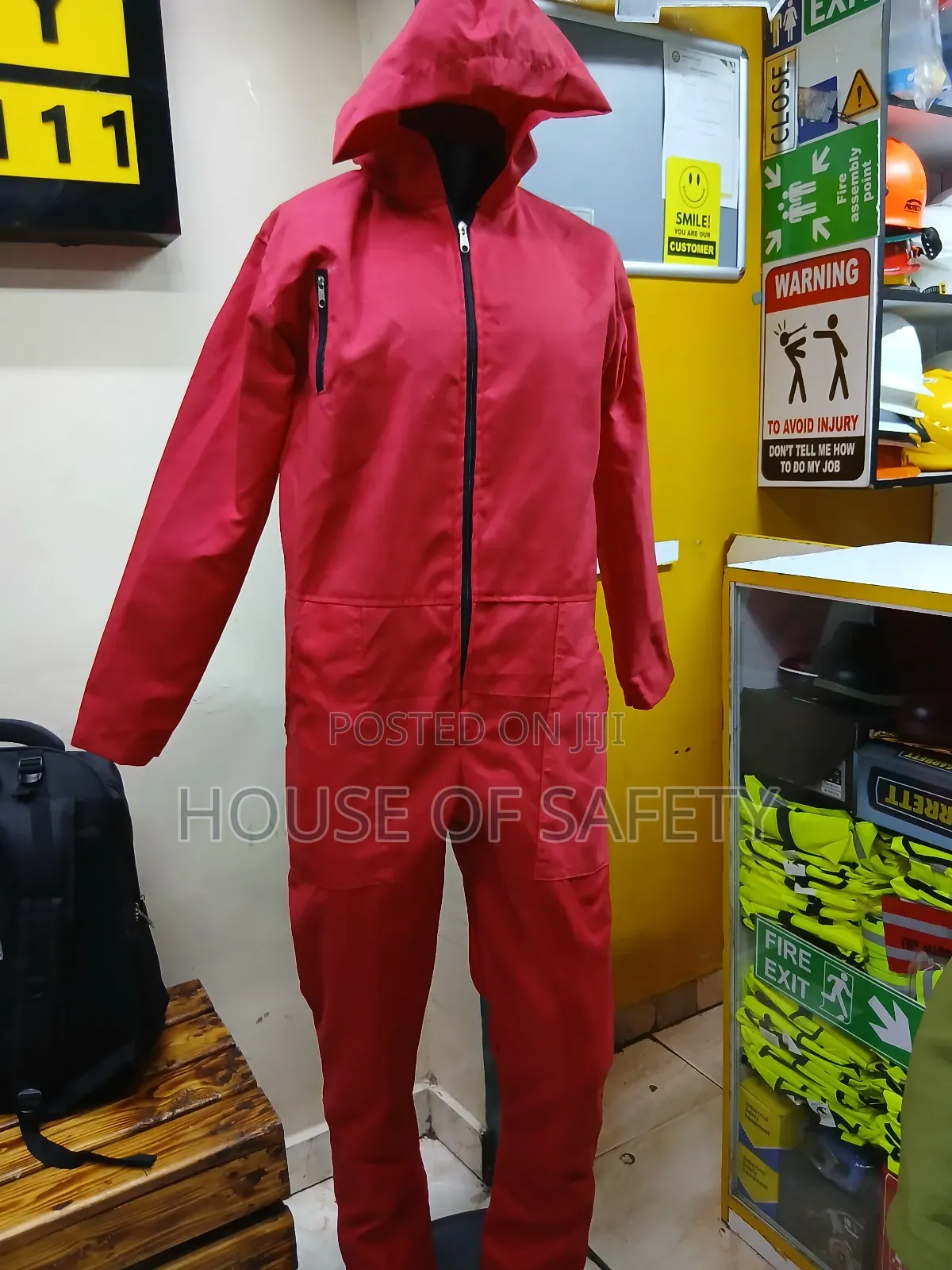 Open Front Zip Coveralls In Nairobi