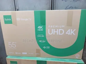 Syinix Tv 55 Inch Uhd Google Tv With Dolby Audio ,