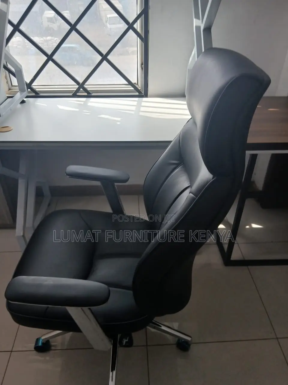 Executive Leather Office Chair,