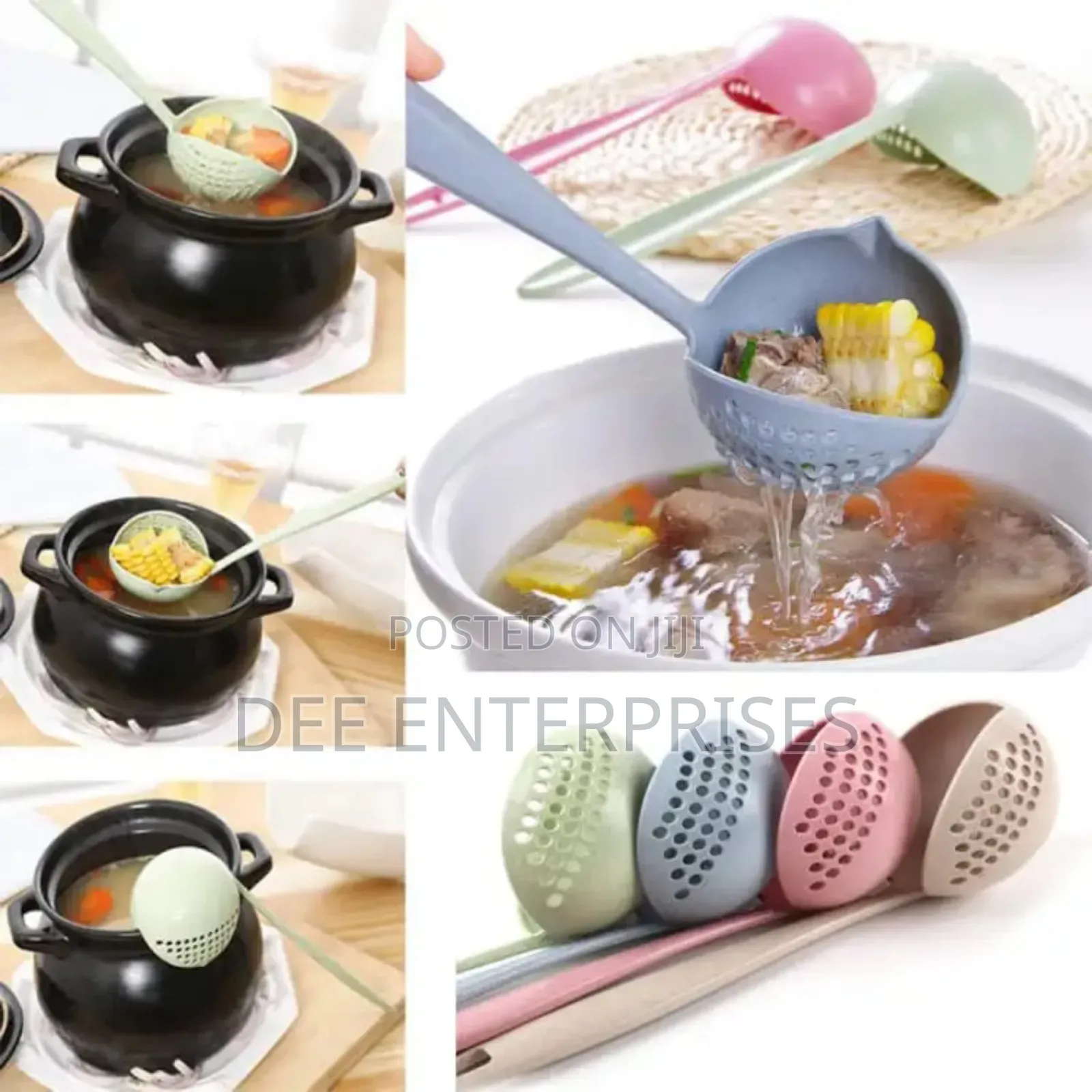 2 Sided Soup Serving Spoon