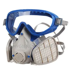 Half Face Respiratory With Protective Goggles