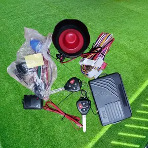 Durable Car Anti-Theft Alarm Kit With Flip Keys and Easy Setup Design