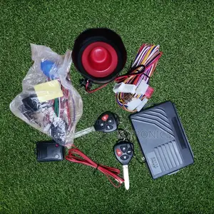 Anti-Theft Car Alarm Security Kit With Remote Start and Panic Alarm