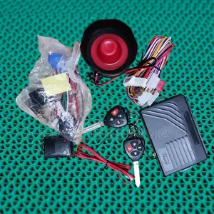 Premium Smart Car Alarm Kit With Remote Start, Siren Shock Sensor
