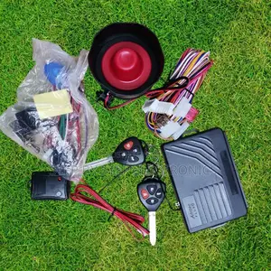 Long-Lasting Car Burglar Alarm System Kit With Flip Keys and Sensors