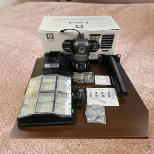 Solar Street Light 4g PTZ Triple Lens Outdoor CCTV With Color Vision
