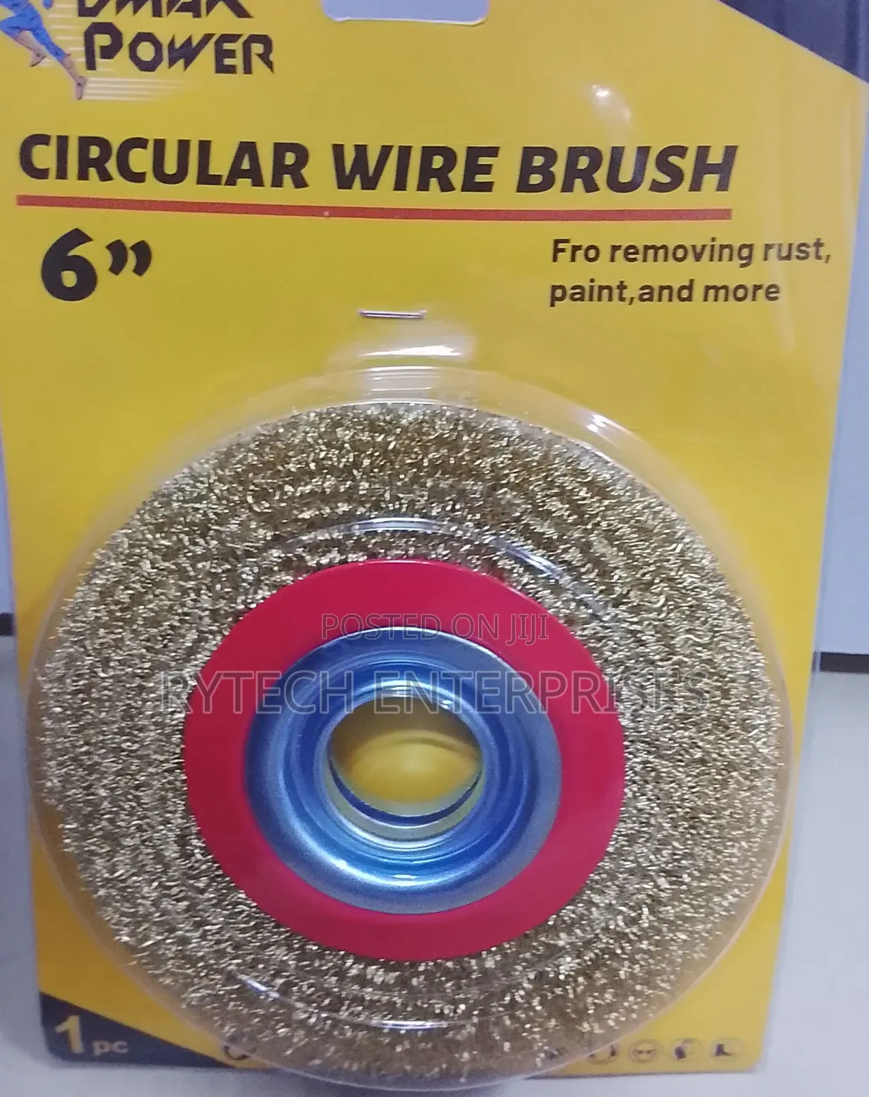 Dmax Power 6" Circular Wire Brush