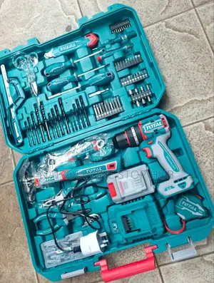 Total 165cordless Drill With Complete Hand Tool