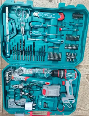 Total Multifunctional Cordless Drill and Diy Tool Box