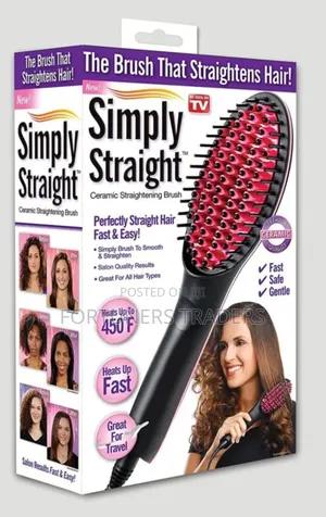 Straight Artifact Hair Straightener Brush