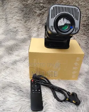1080p Projector , Wifi Bluetoothoutdoor Movie Hy320 Hy300 (Black)