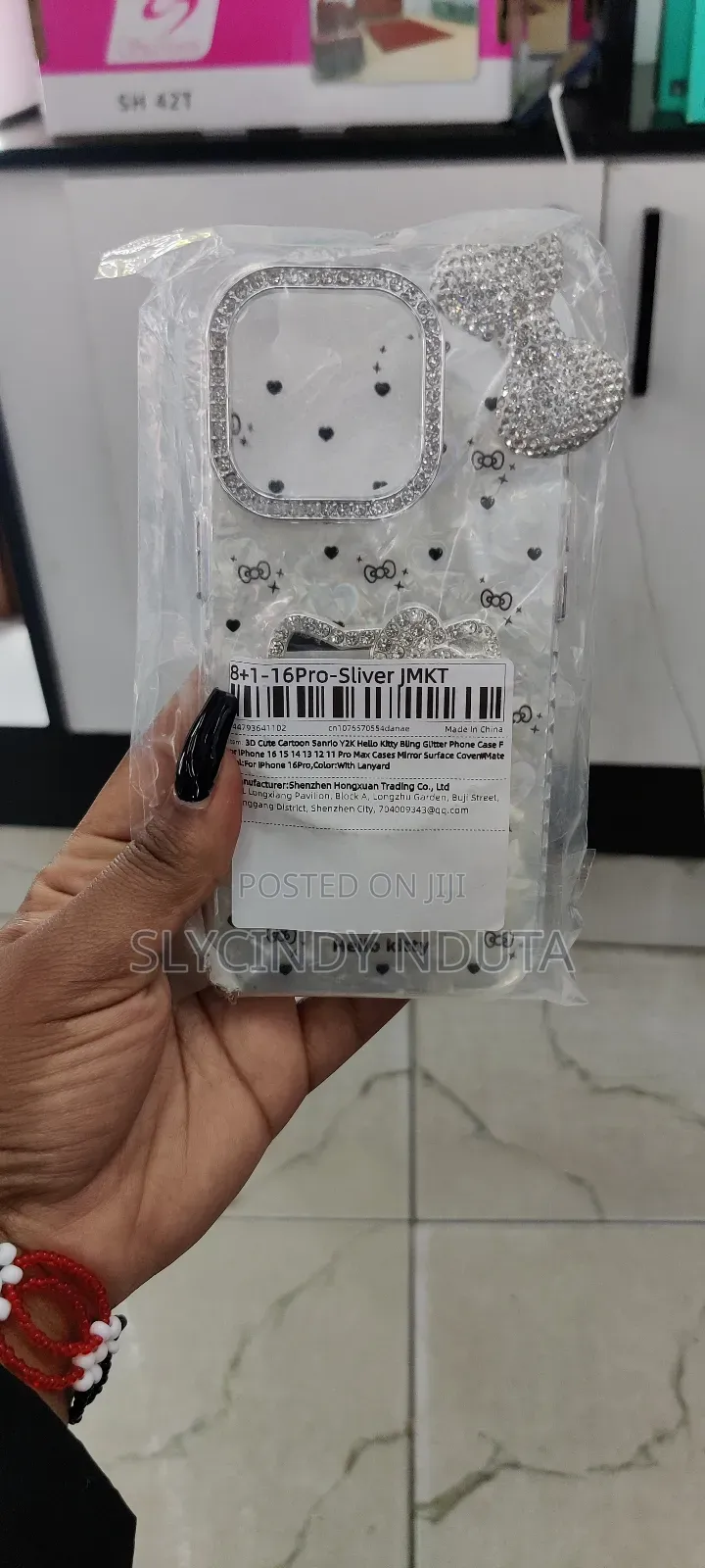 iPhone 16 Pro Silver JMKT Case