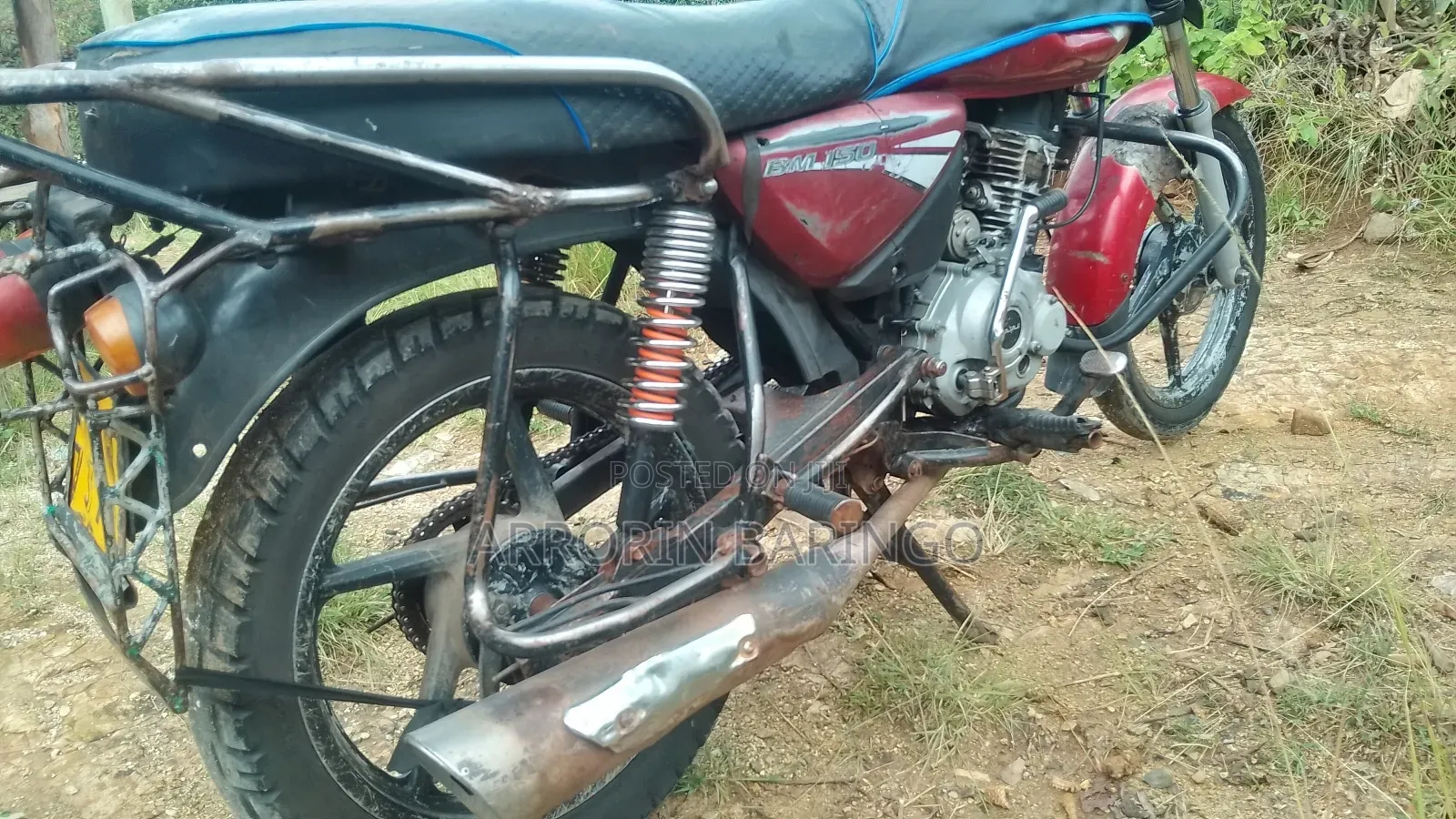 Bajaj Boxer 150 UG 2017 Red