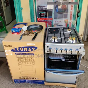 Ecomax Standing Cooker 3gas +1e Electric Oven 50×55 Lx680