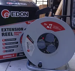 Edon 2.5mm 50m Extension Cable/Electric Extension Cable  Reel