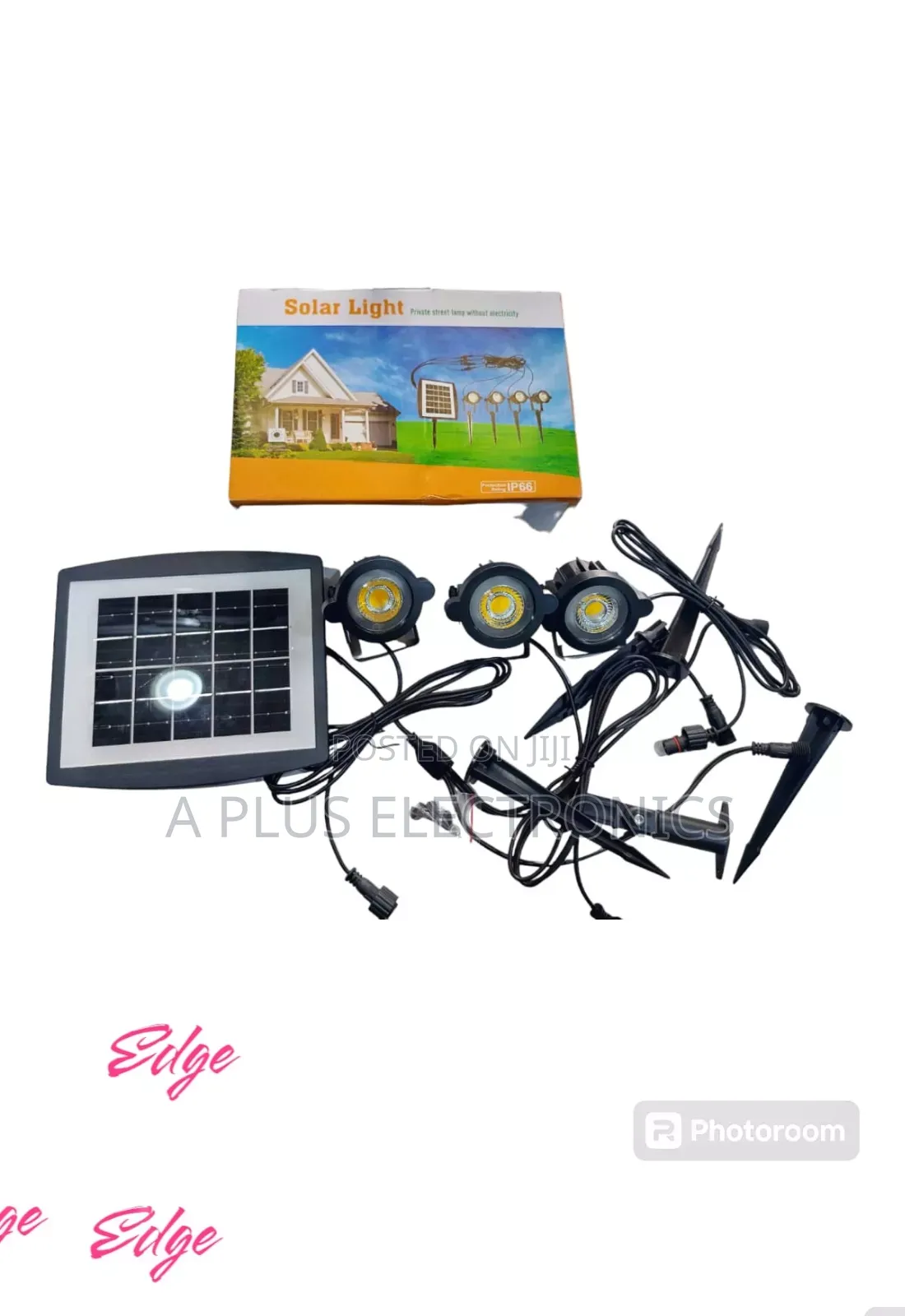 3+1 Solar Garden Light