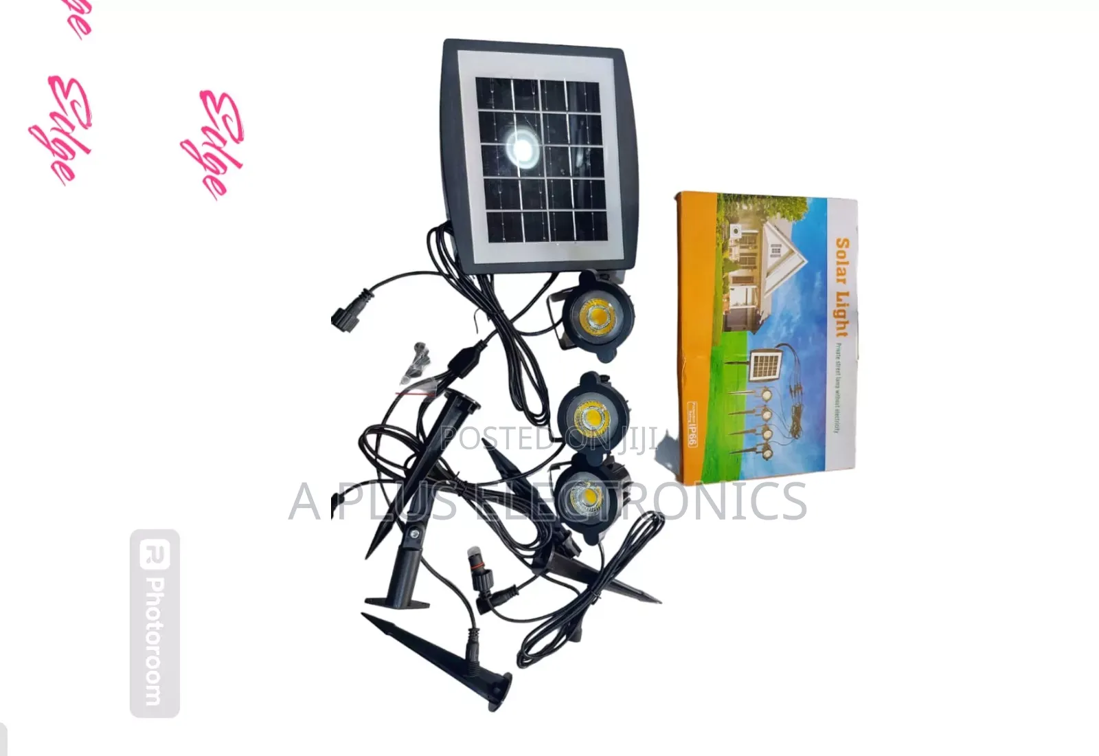 3+1 Solar Garden Light