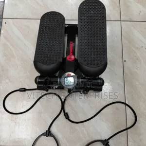 Mini Stepper Black White + Black