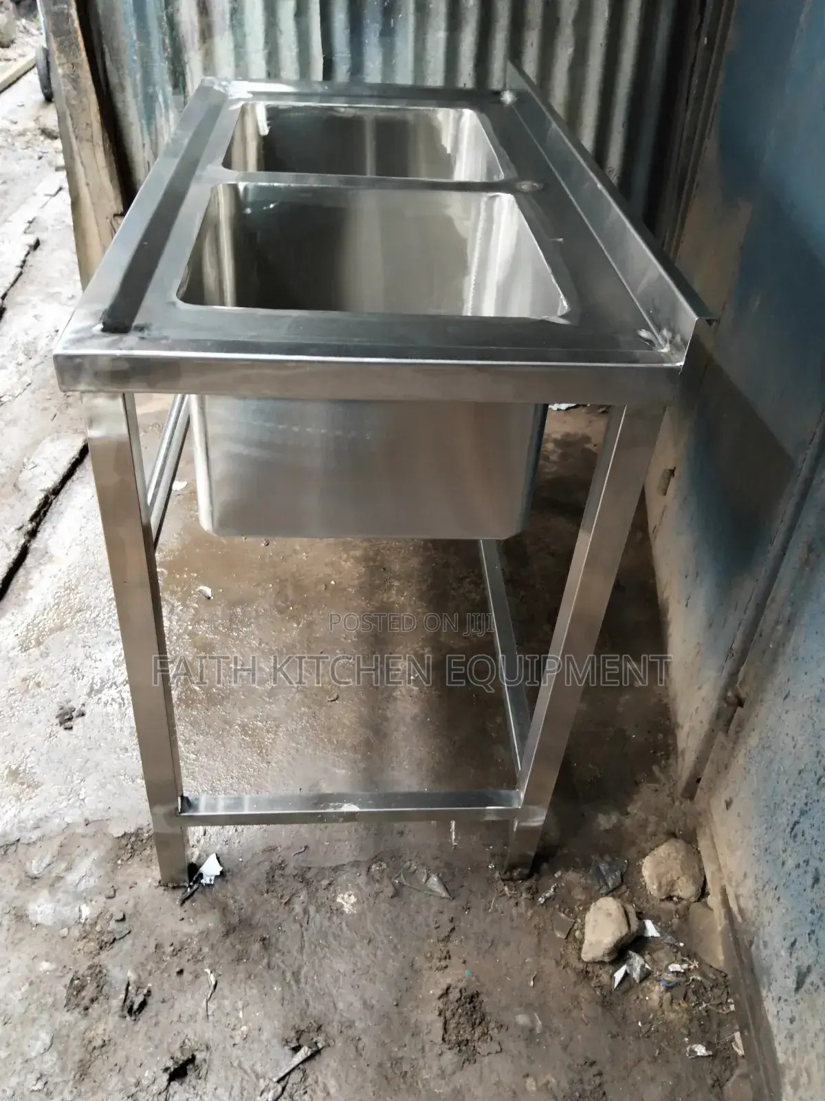 Sink Stainless Steel Double