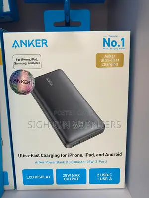 Anker 533 Power Bank 10,000 Mah 25w