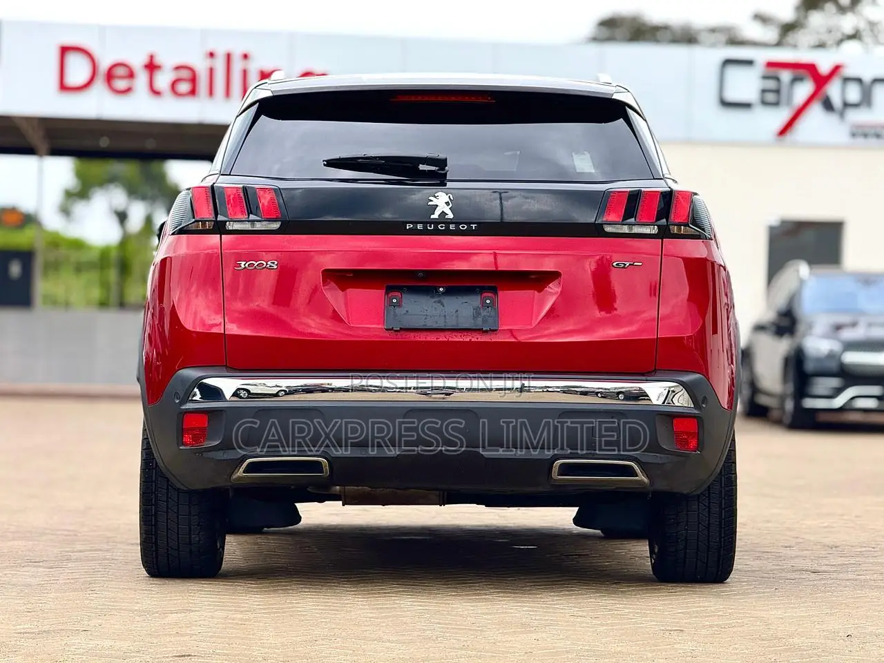 Peugeot 3008 2018 Red