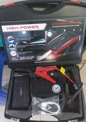 High Capacity Emergency Car Battery Booster