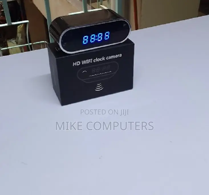 Wifi Clock Hd Spy Camera With Audio Speaker