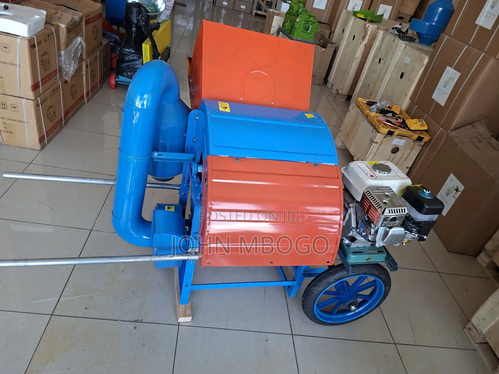 Portable Grain Thresher