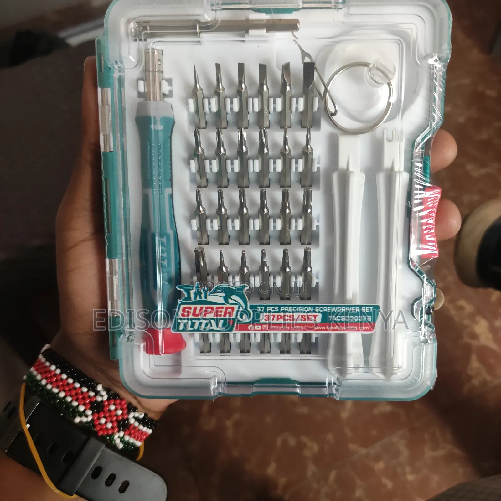 37pcs Total Precision Screwdriver Set Premium Screw Drivers
