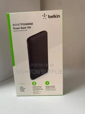 Belkin Boostcharge Usb-C Power Bank (10,000mah, 15w, Black)