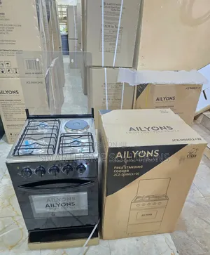 50*55 Ailyons 3+1 Standing Cooker With Electric Oven