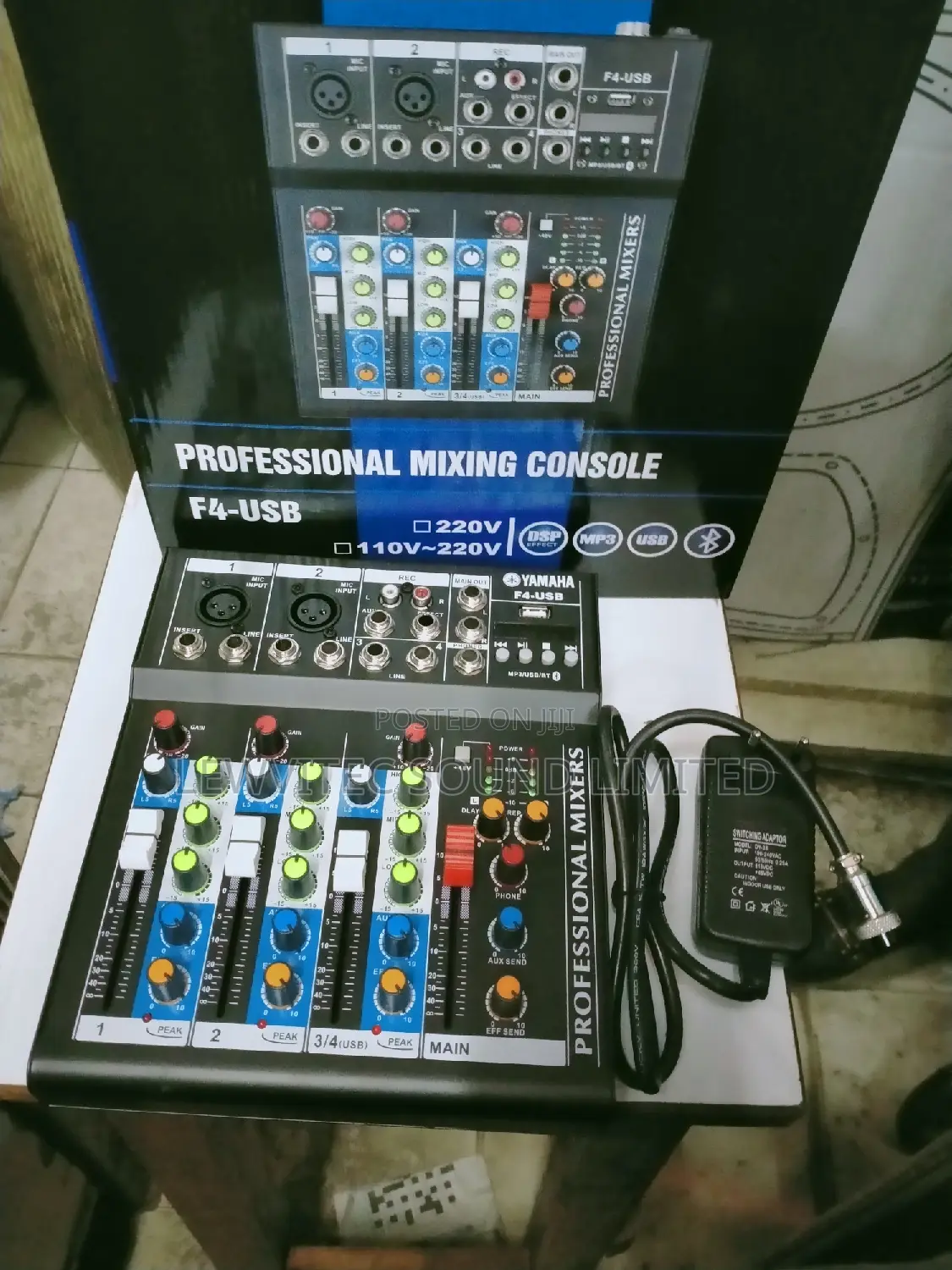 4 Channels Plain Mixer