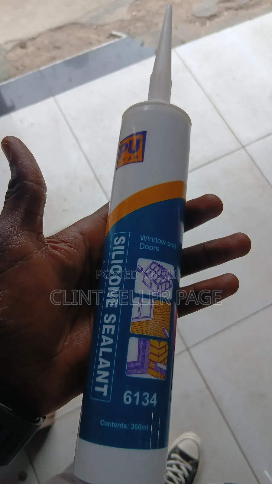 Pu Construction Silicon Sealant (White Clear)