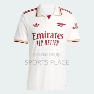 The New Arsenal White Jersey - Third Kit 25/26 Fan