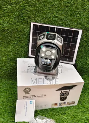 New 4g Solar Camera Dual Lens – 4mp CCTV Outdoor Security