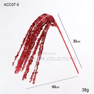 *60cm Glitter Twig Ornaments Branches for Christmas
