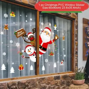 Father Christmas Snowflake Diy Wall Decor