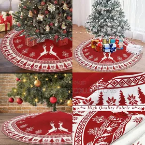 *Christmas Knitted Tree Skirt