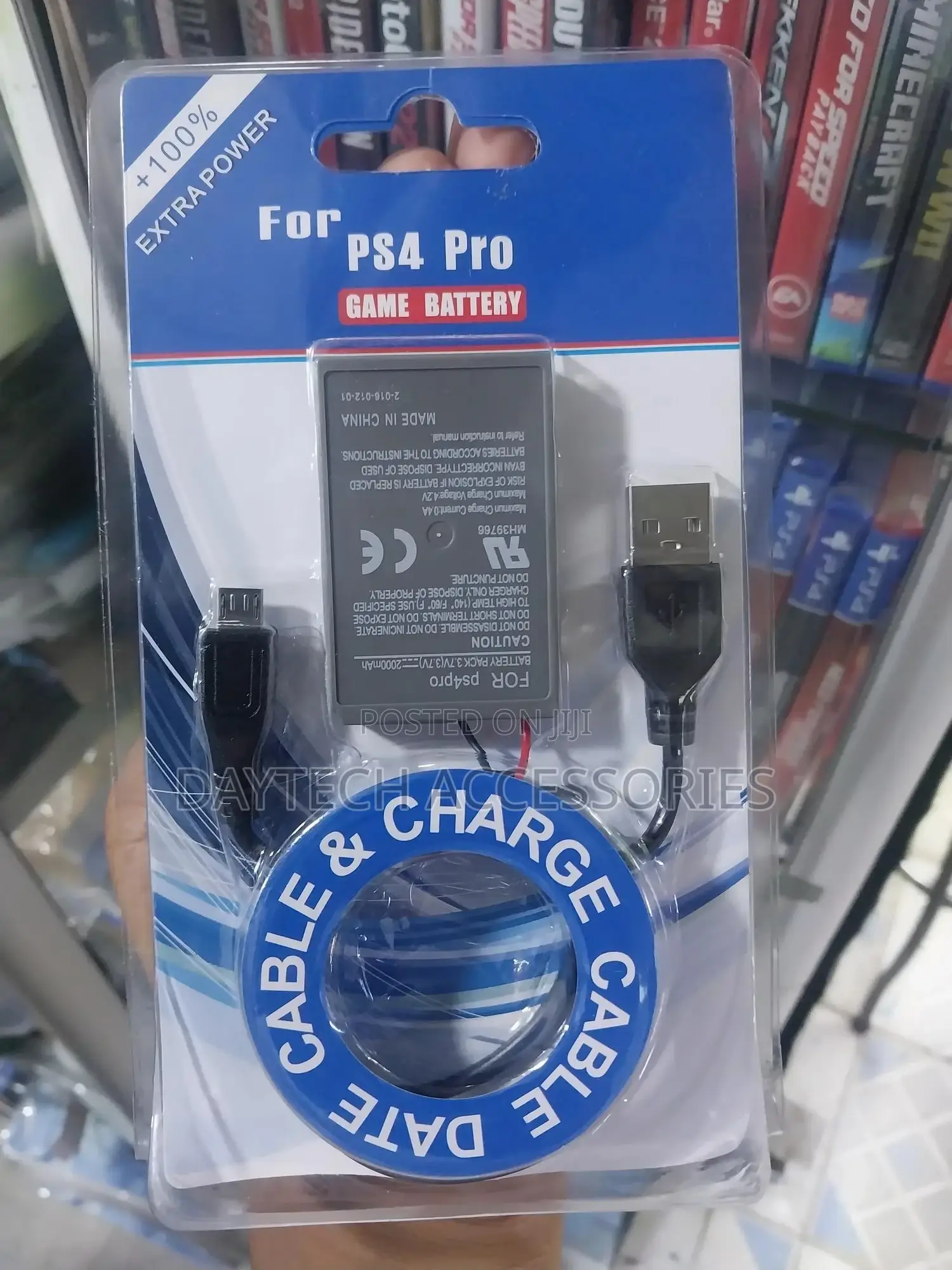 High Quality Li-Polymer Rechargeable Battery for Ps4 Pro Controller.