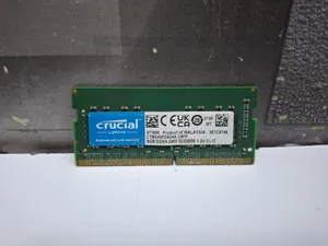 Crucial 8gb Ddr4 2400 MHZ Pc4-19200 Sodimm Laptop Memory