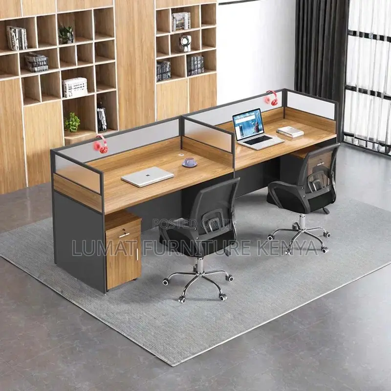 2 Way Straight Office Working Area